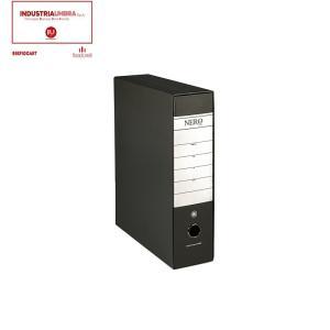 Nero raccoglitore registratore conf. da 6 pz dimensioni 28,5x35 cm dorso 8 colore nero