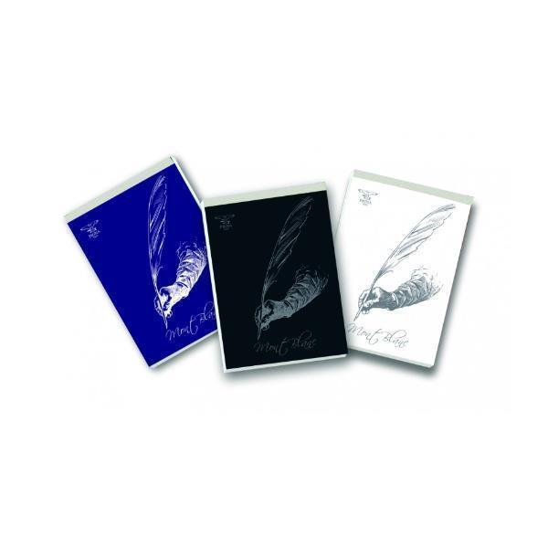 mont blanc mont blanc blocchi notes conf. 10 pz 1rigo formato a5 15x21 cm 70fg 60 gr/mq - foto 2