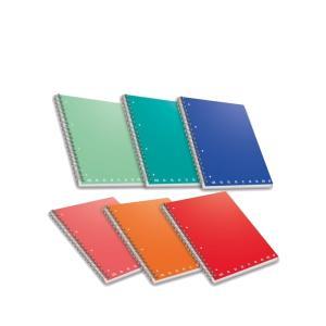 Monocromo quaderni 5 pz. spirale a5 (15x21 cm) quadrett...