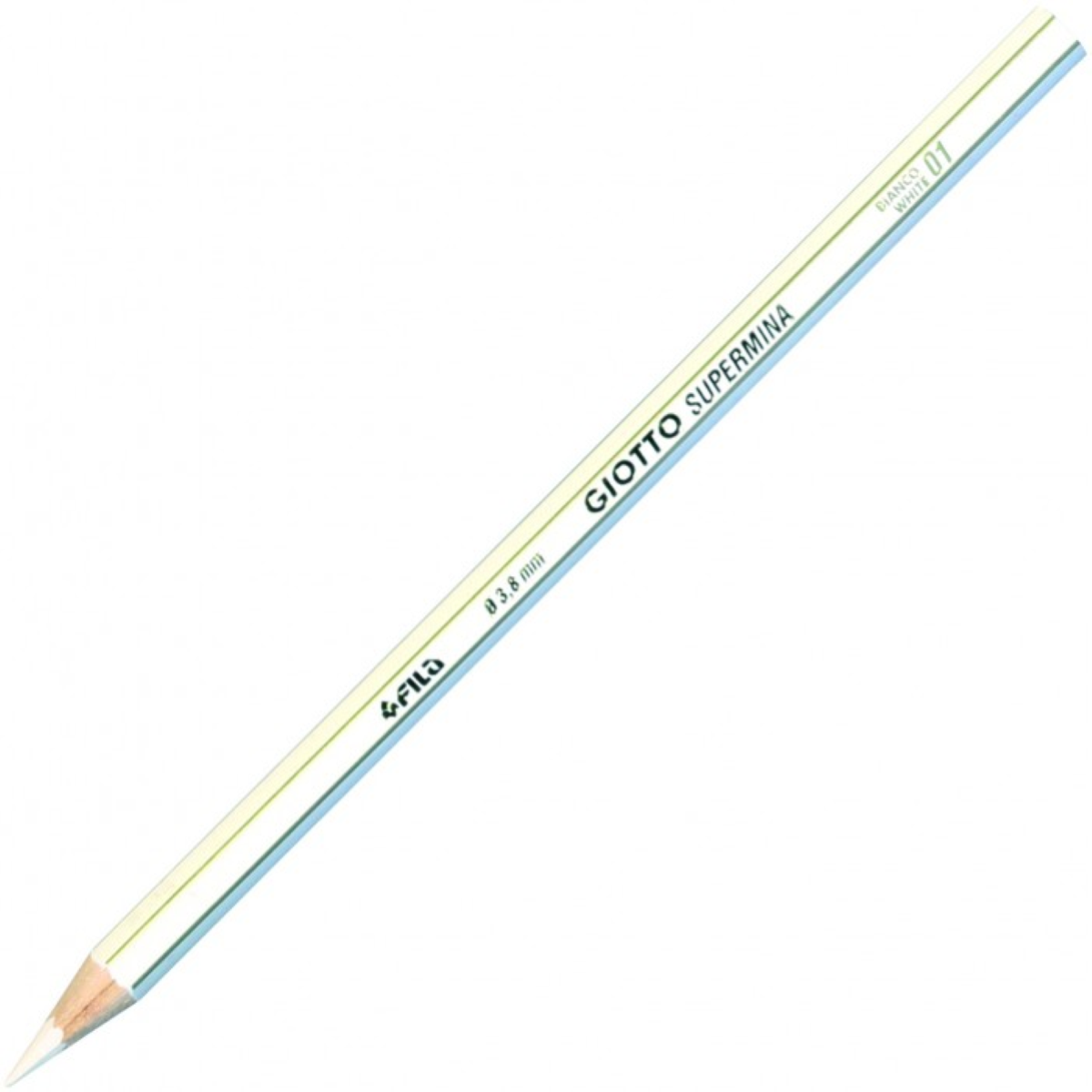 giotto giotto spermina 12 pz. pastelli colore bianco n. 01 - foto 2