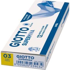 Spermina 12 pz. pastelli colore giallo n. 03