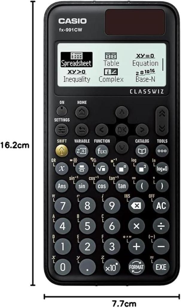 casio casio calcolatrice scientifica fx991cw 10+2 cifre 540 funzioni - foto 3