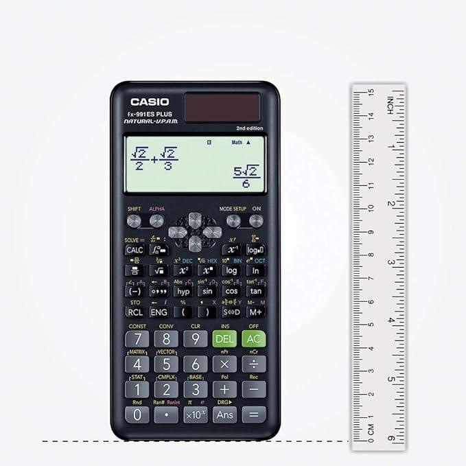 casio casio calcolatrice scientifica fx991es plus-2 10+2 cifre 417 funzioni - foto 4