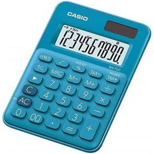 Calcolatrice da tavolo ms7uc-bu 10 cifre colore blu