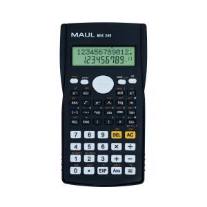 Maul calcolatrice scientifica msc240 10+2 cifre 240 funzioni colore nero