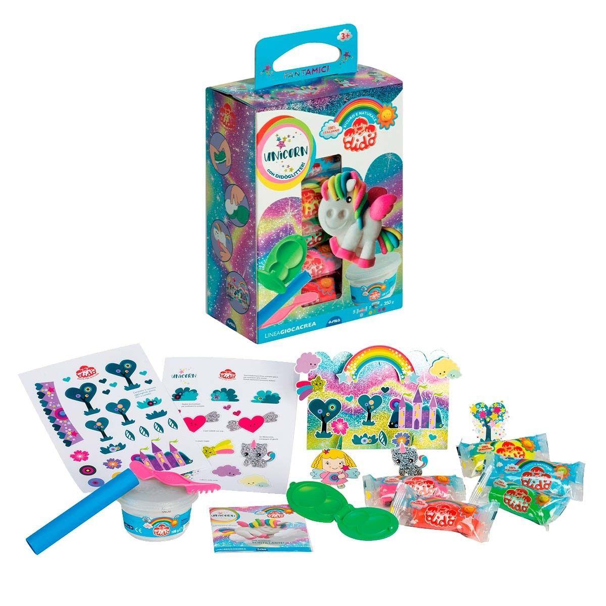 dido' didò unicorn pasta modellabile giocacrea 361000 - foto 1