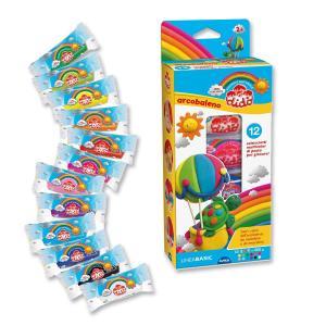 Didò arcobaleno 397900 pasta modellabile 12 pz.