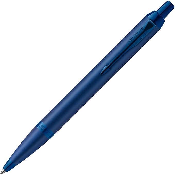 parker parker penna a sfera im monochrome punta media colore blu inchiostro blu - foto 1