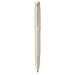 Penna roller im monochrome punta fine colore champagne inchiostro nero
