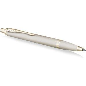 Penna a sfera im monochrome punta media colore champagne inchiostro blu