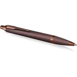 Penna a sfera im monochrome punta media colore bordeaux inchiostro blu