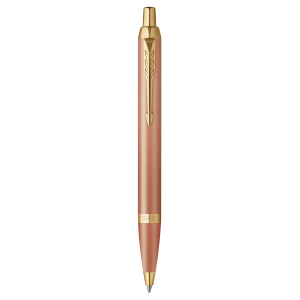 Penna a sfera im writing rituals punta media colore arancio inchiostro blu
