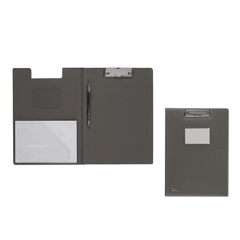 iternet iternet portablocco doppio a4 con molla e copertina trasparente colore nero - foto 1