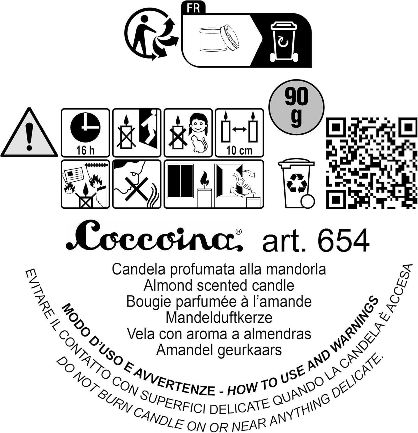 coccoina coccoina candela profumata da 90 g. - foto 3