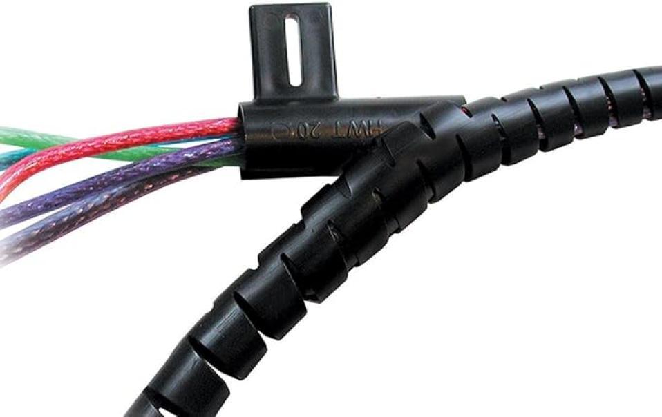 fellowes fellowes cable zip ordinacavi nero diametro 2 cm lunghezza 2 m - foto 5