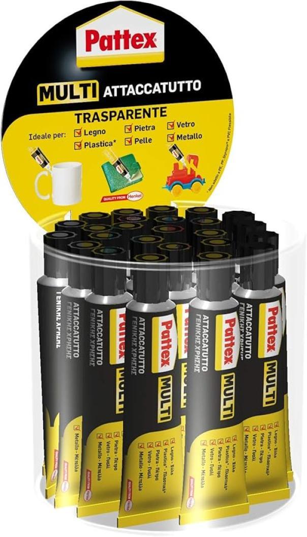pattex pattex multi colla attaccatutto 25 pz da 20 ml - foto 1