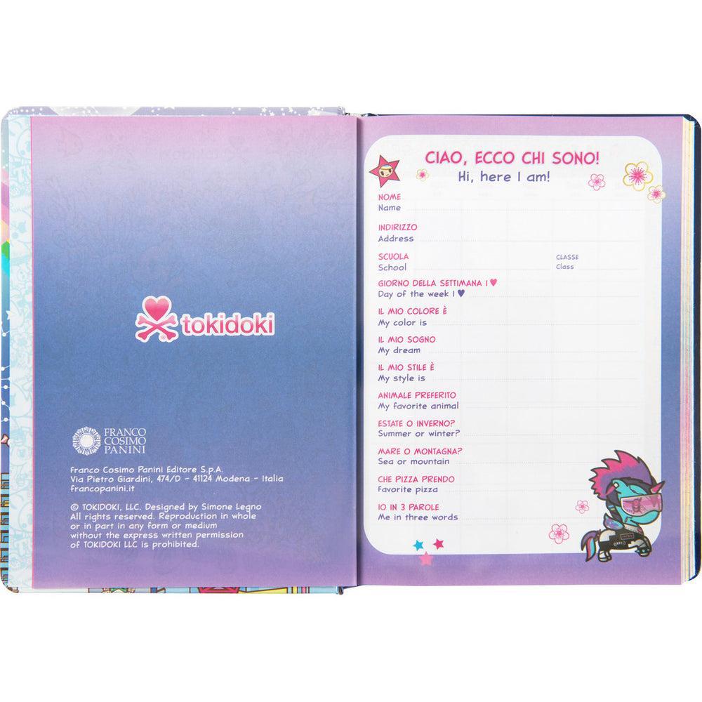 panini panini diario tokidoki 12 mesi 2025/2026 due fantasie - foto 3