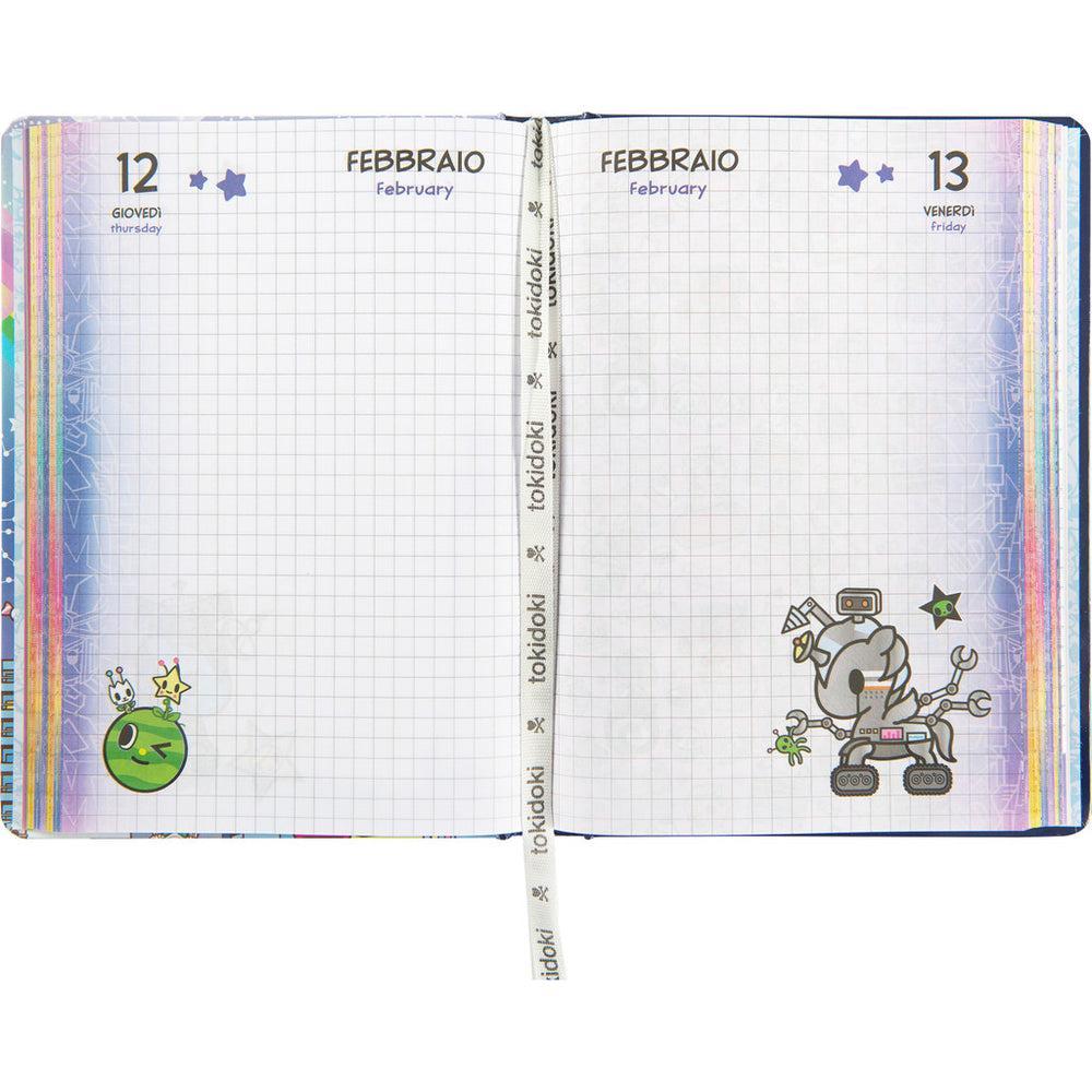 panini panini diario tokidoki 12 mesi 2025/2026 due fantasie - foto 4