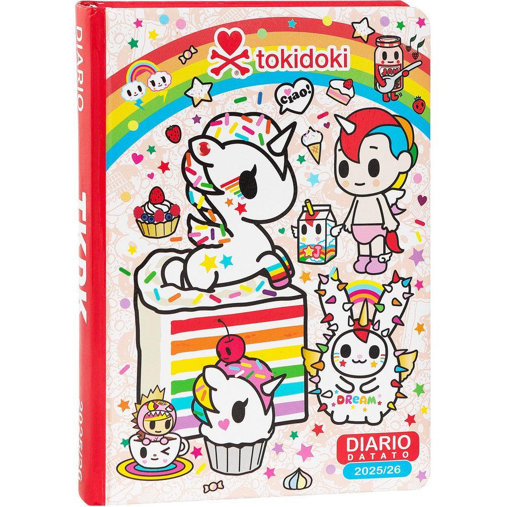 panini panini diario tokidoki 12 mesi 2025/2026 due fantasie - foto 5