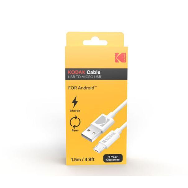 kodak kodak cavo usb a micro usb 1 mt km0826 - foto 3