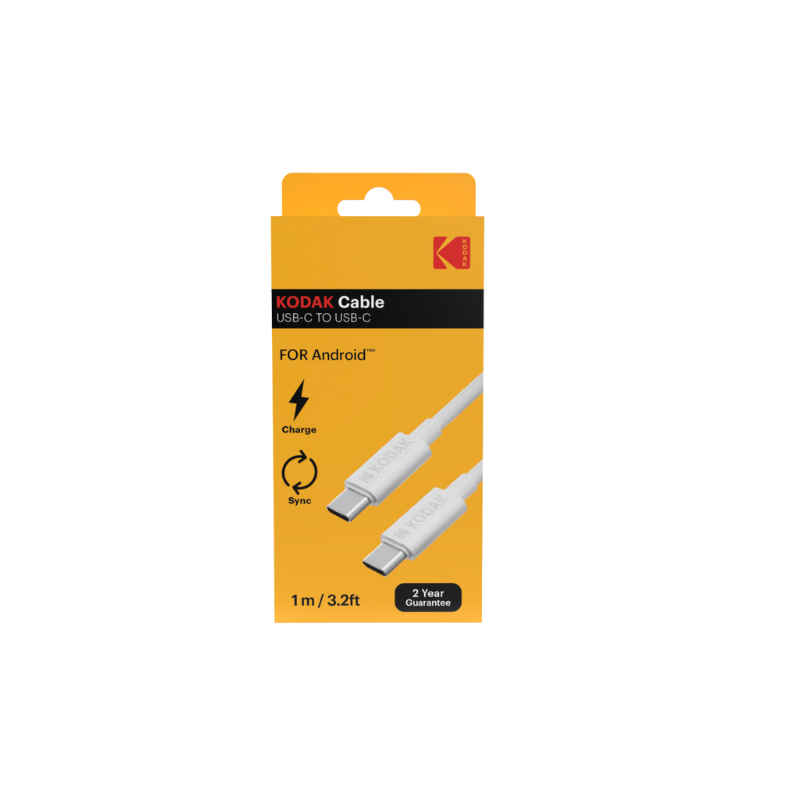 kodak kodak cavo usb c a usb c 1 mt  km0970 - foto 1
