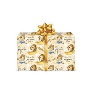 Cromo carta regalo femminile 12 fg. piegati 70x100 cm wp.8767