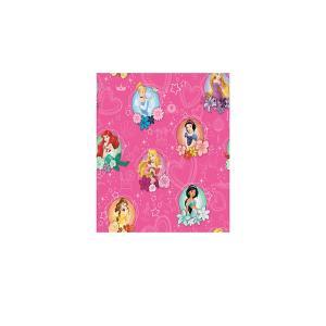 Carta da regalo bambina wat disney principesse conf da 10 fogli 70x100 cm colore rosa