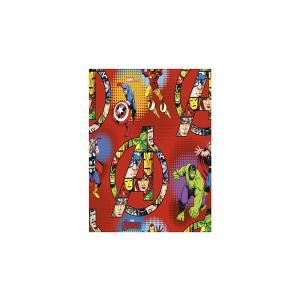 Carta da regalo bambino marvel avengers conf da 10 fogli 70x100 cm
