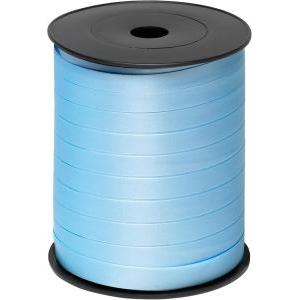 Rocchetto nastro regalo 9,5mmx250mt celeste opaco 06