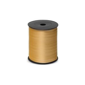 Rocchetto nastro regalo 9,5mmx250mt oro opaco 03