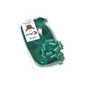 30 pz fiocco strip coccarda autotirante 31mm verde 09