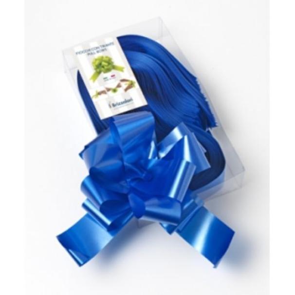 brizzolari brizzolari 30 pz fiocco strip coccarda autotirante 50 mm blu 08 - foto 1