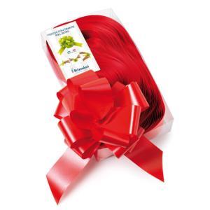 30 pz fiocco strip coccarda autotirante 50 mm rosso 07