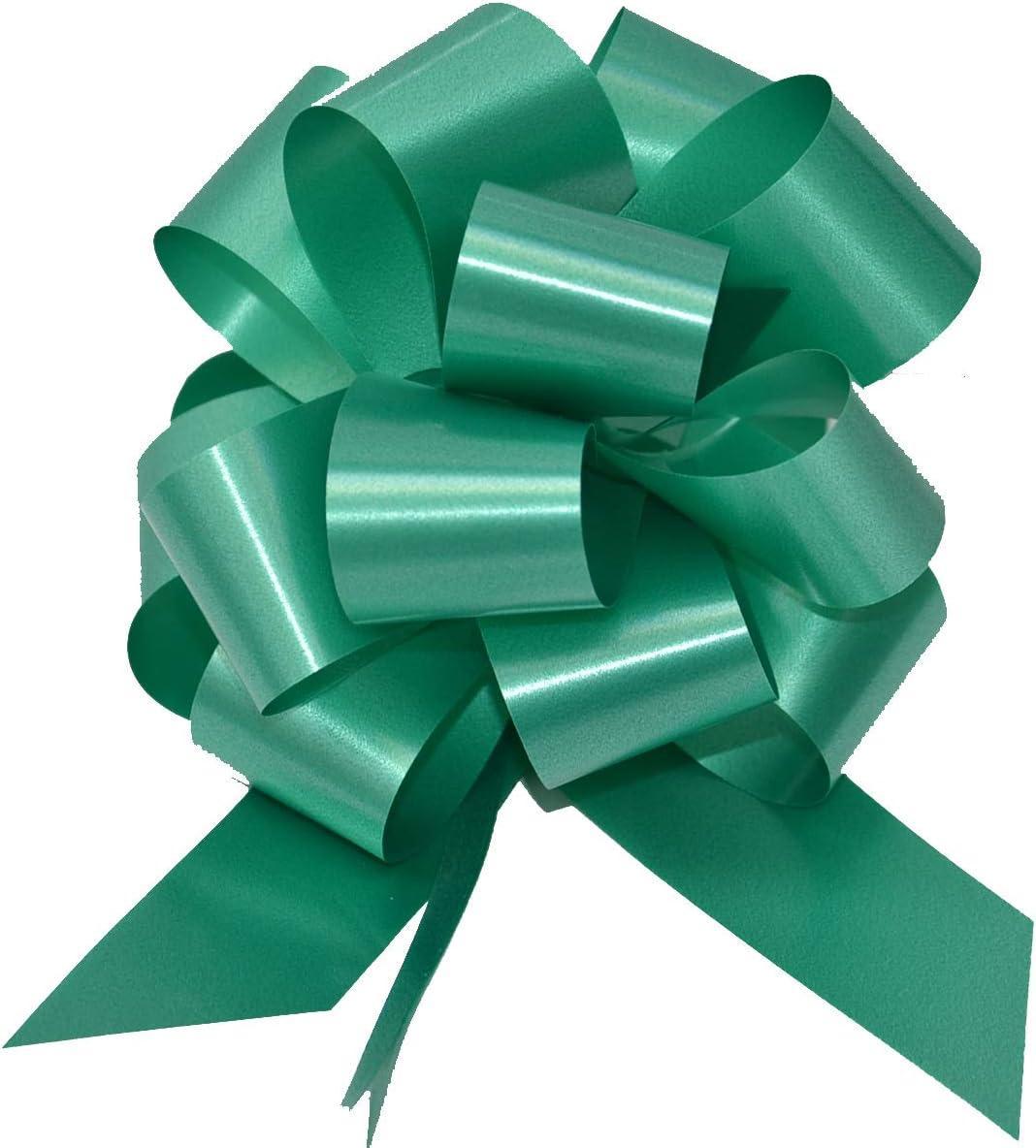 brizzolari brizzolari 30 pz fiocco strip coccarda autotirante 50 mm verde 09 - foto 2