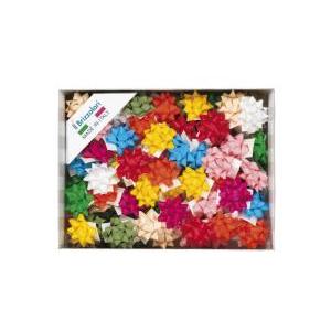 100 pz. coccarde piccole colorate 3023-99 10mm pastello chiaro autoadesive