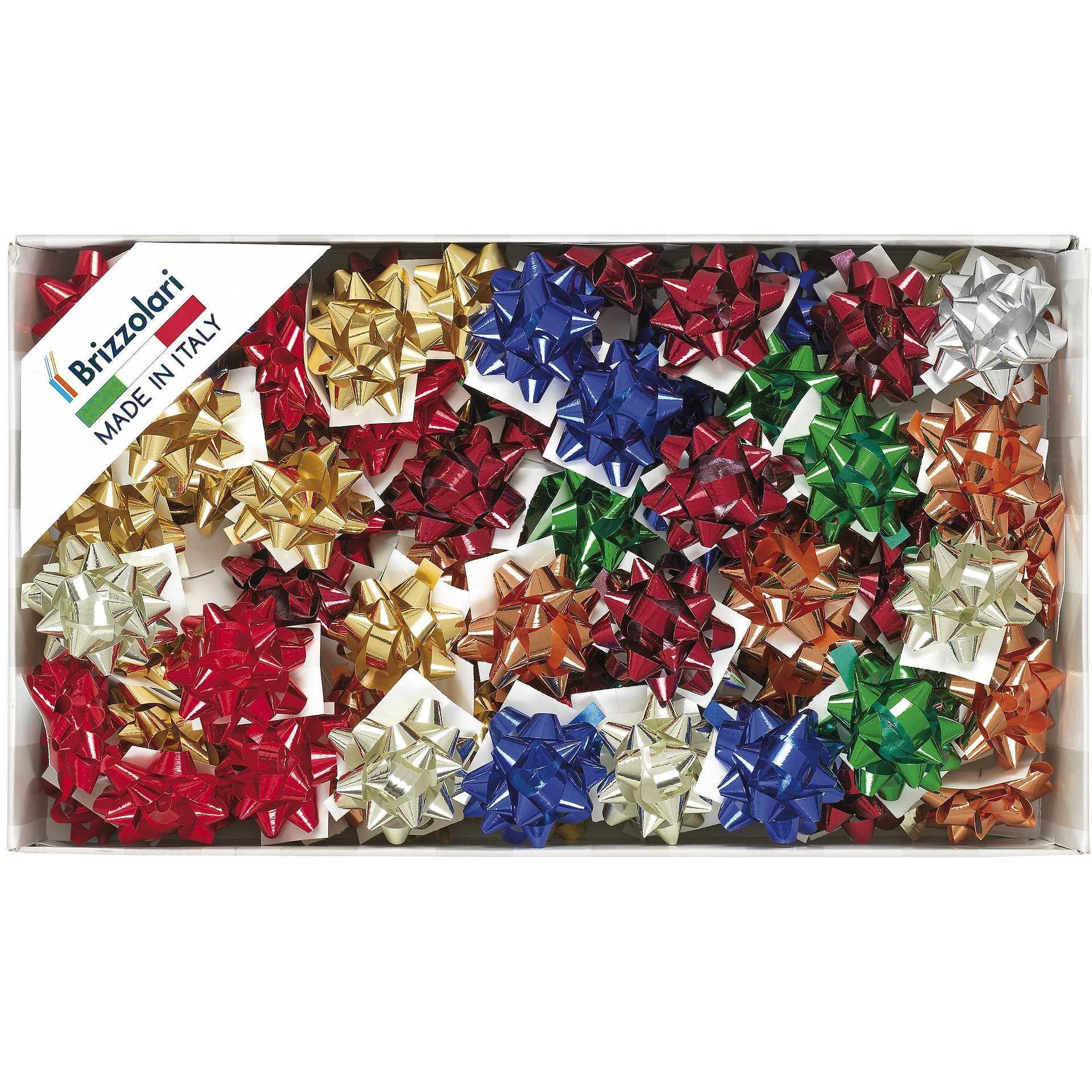 brizzolari brizzolari 100 pz. coccarde stelle mini 6,5 mm 2970 colori assortiti metallizzati - foto 1 brizzolari brizzolari 100 pz. coccarde stelle mini 6,5 mm 2970 colori assortiti metallizzati - foto 1