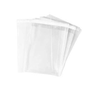 Buste in cellophan trasparenti 100 pz. dimensioni 25x40 cm  con chiusura adesiva