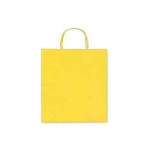 Buste regalo conf. da 25 pz con manico ritorto 36x26x12 cm giallo