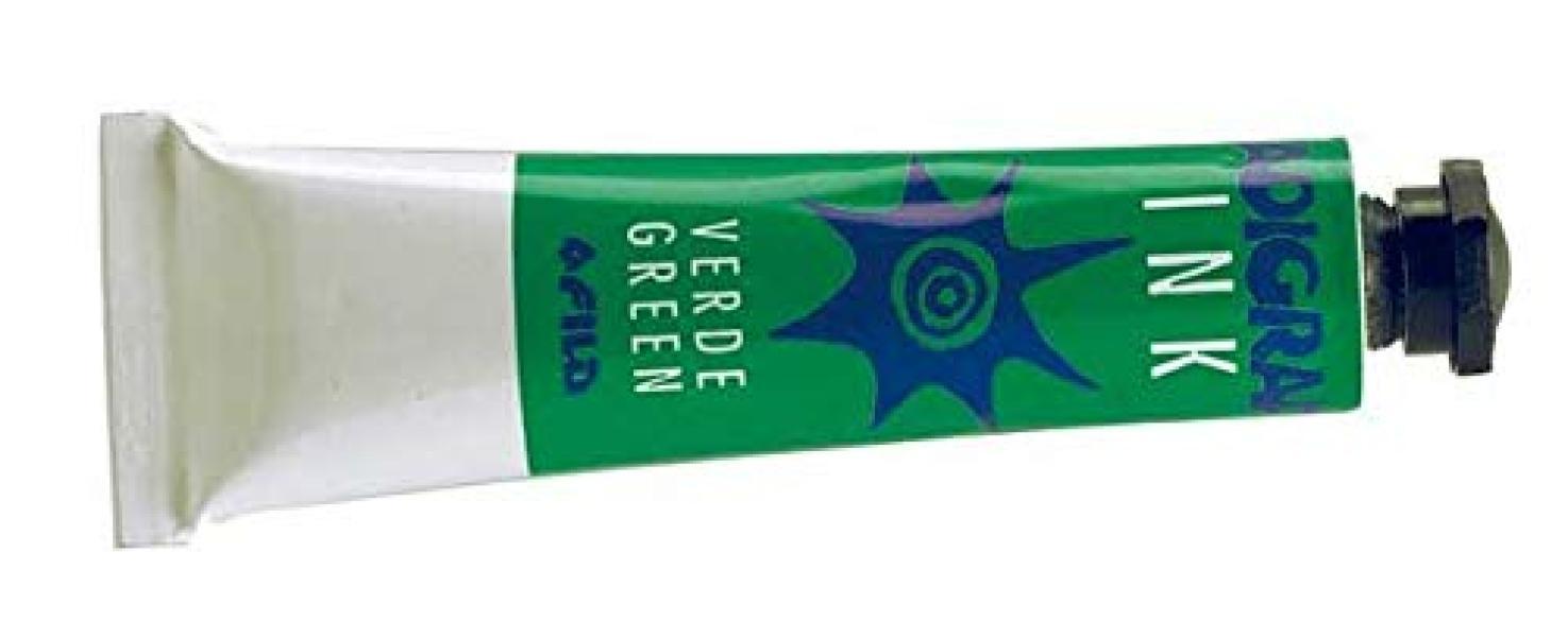 fila fila adigraf inchiostro 6 tubetti da 20ml colore verde - foto 1