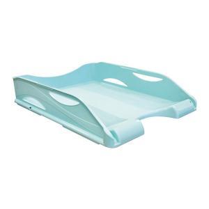 Vaschetta portacorrispondenza keep colour pastel azzurro pastello misura esterna 26x33,5x7cm (interno utile 24x32cm)