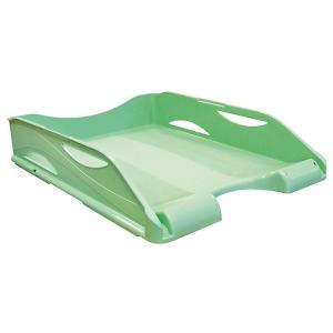 Vaschetta portacorrispondenza keep colour pastel verde pastello misura esterna 26x33,5x7cm (interno utile 24x32cm)