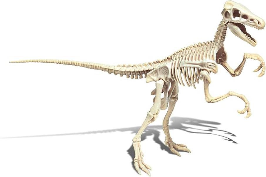 clementoni clementoni archeogiocando velociraptor dinosauri scienza e gioco lab 19144 - foto 3