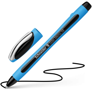 Schneider conf. 10 penne a sfera slider memo xb nero tratto 1,4 mm