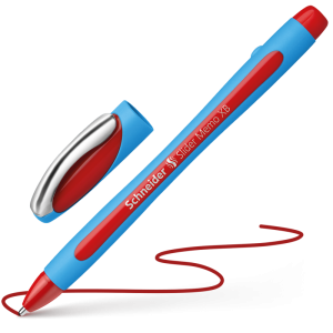 Schneider conf. 10 penne a sfera slider memo xb rosso tratto 1,4 mm