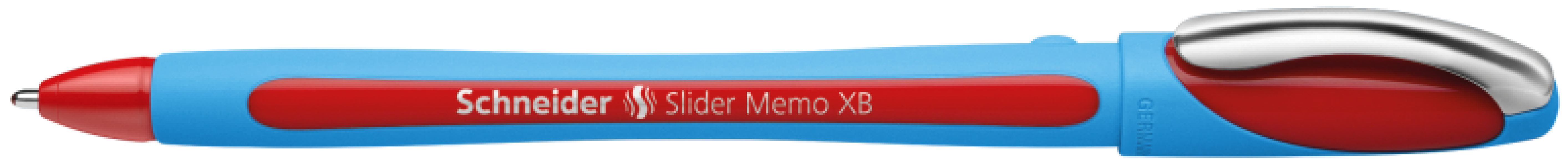caimi schneider conf. 10 penne a sfera slider memo xb rosso tratto 1,4 mm - foto 3