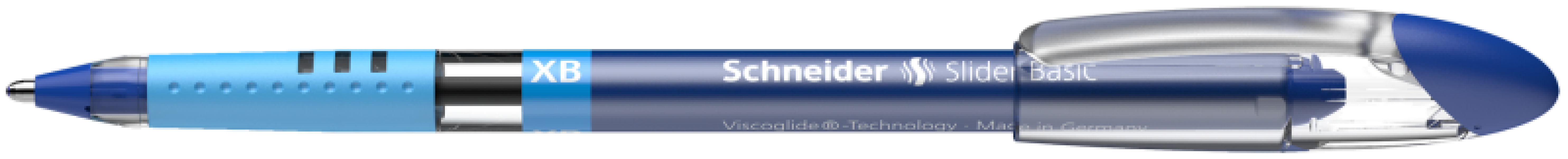 schneider schneider conf. 10 penne a sfera slider basic xb blu tratto 1,4 mm - foto 3