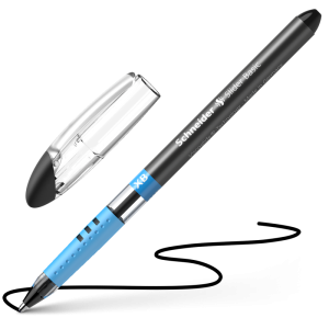 Conf. 10 penne a sfera slider basic xb nero tratto 1,4 mm