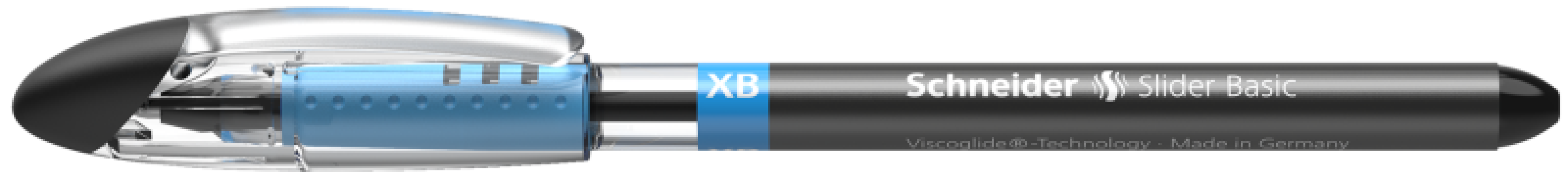 schneider schneider conf. 10 penne a sfera slider basic xb nero tratto 1,4 mm - foto 2