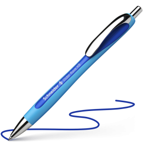 5 pz penna a sfera slider rave xb blu tratto 1,4 mm