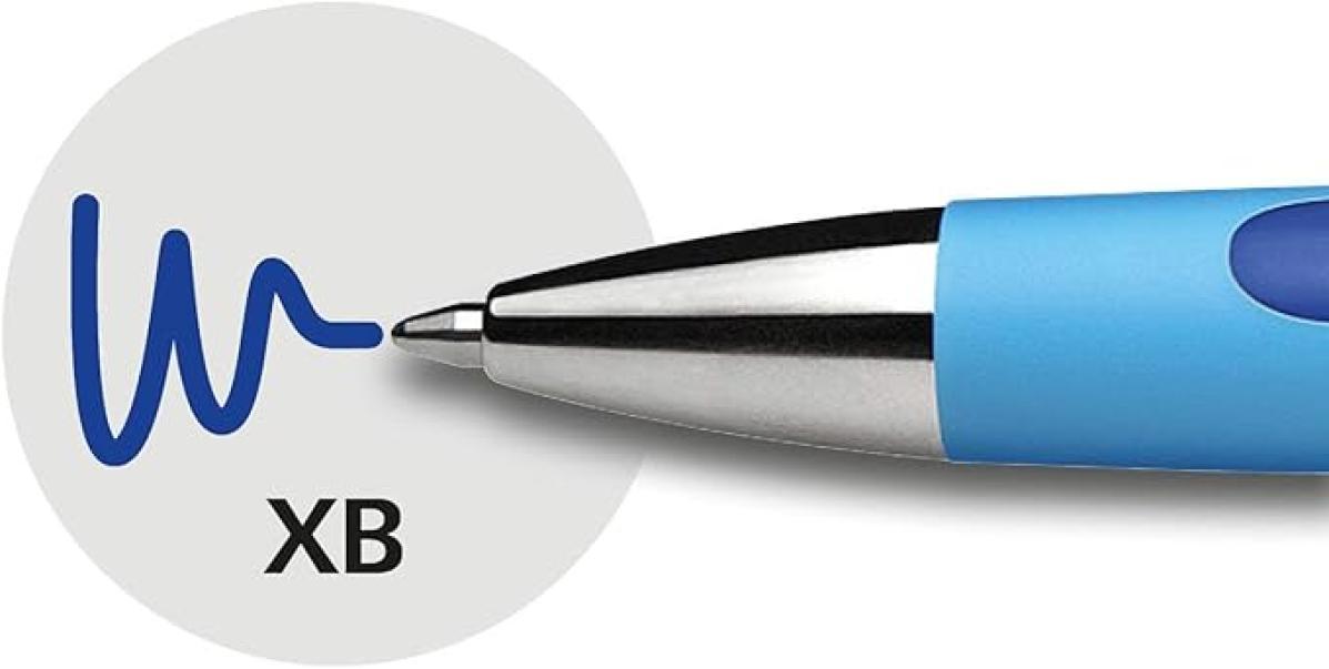 schneider schneider 5 pz penna a sfera slider rave xb blu tratto 1,4 mm - foto 3